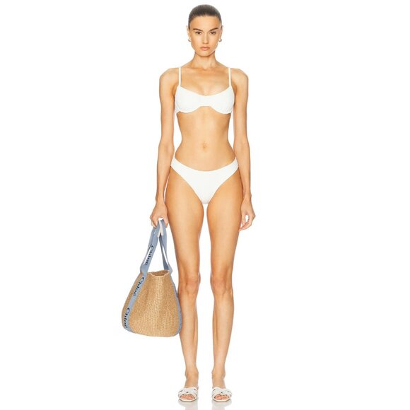 Solid & Striped The Eva Bikini Bottom in Brule - Picture 4 of 4